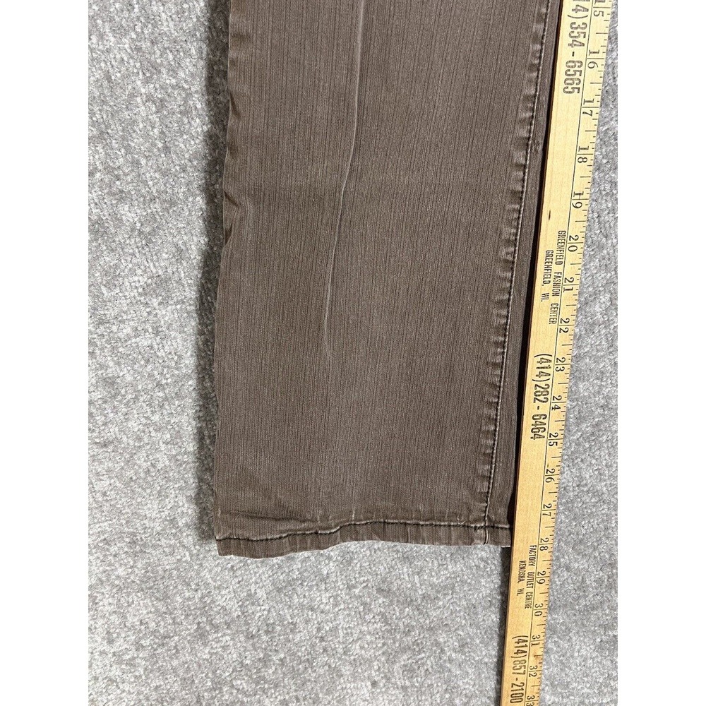Jag Bootcut Jeans Womens Size 6 Stretch Brown Denim Pockets - Picture 9 of 10
